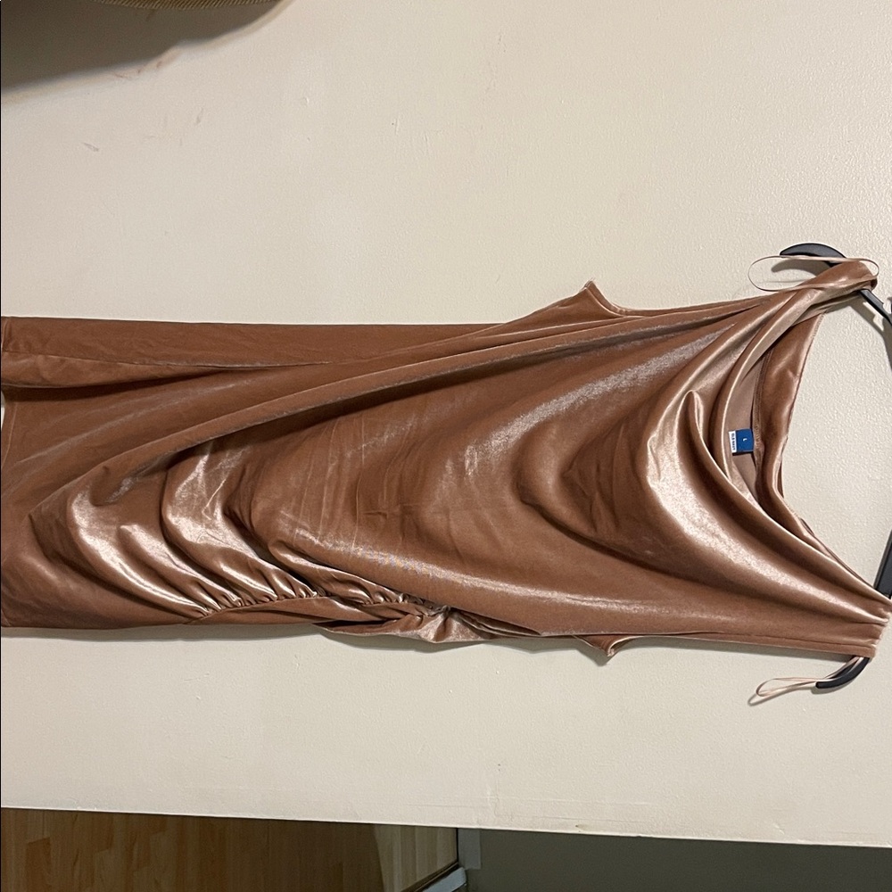 Elegant Tan Dress